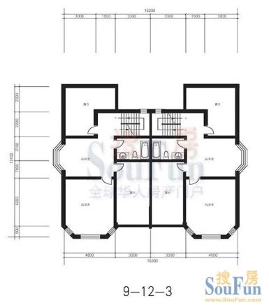 翠堤花墅户型图