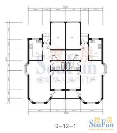翠堤花墅户型图