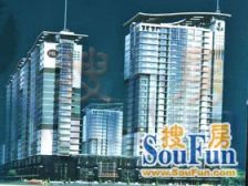 中山名苑 18带19层复式上下两层三室明厅格局好