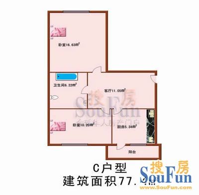 裕兴园小区户型图