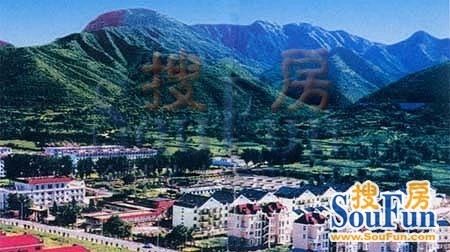 潭柘山城实景图