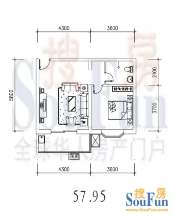 西简良小区户型图