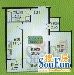 龙悦大厦户型图