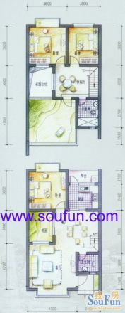 青城风景户型图