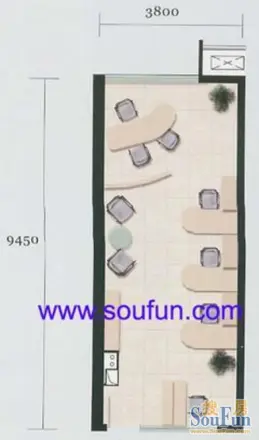 时代锋尚写字楼户型图