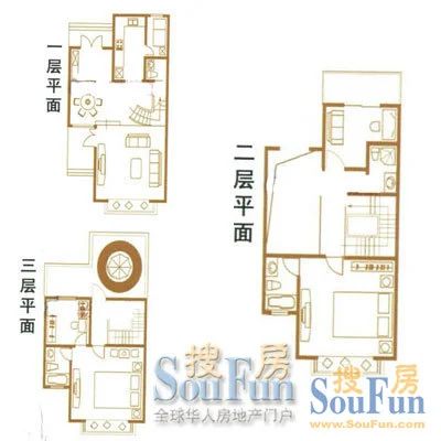 环绿国际别墅户型图