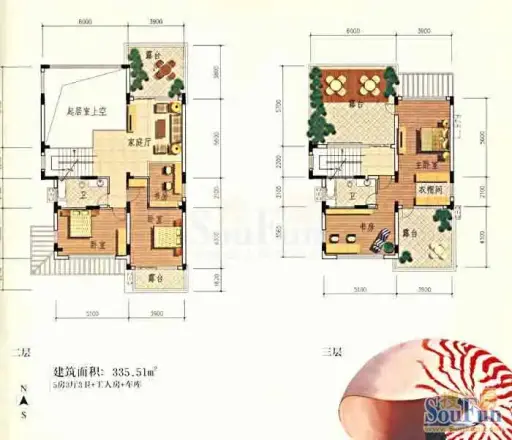 阳光海岸线户型图