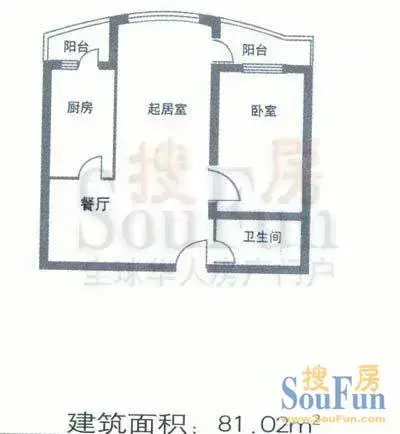 黄金苑户型图