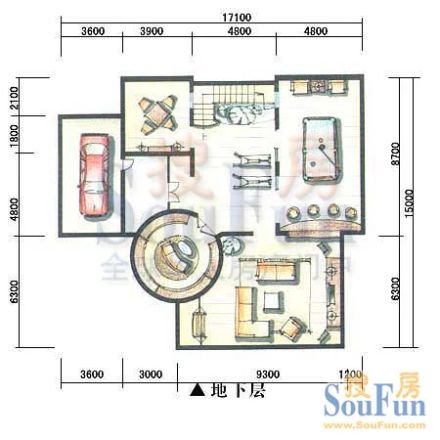 枫桥别墅户型图