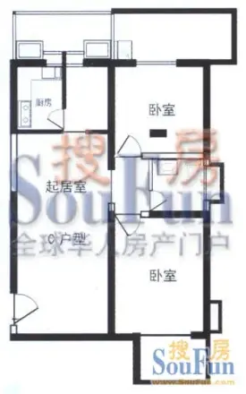 美丽星城户型图