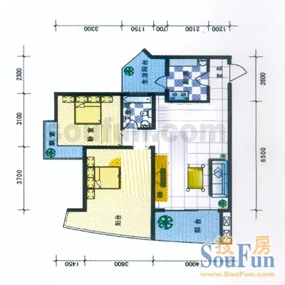 典雅麒龙山水户型图