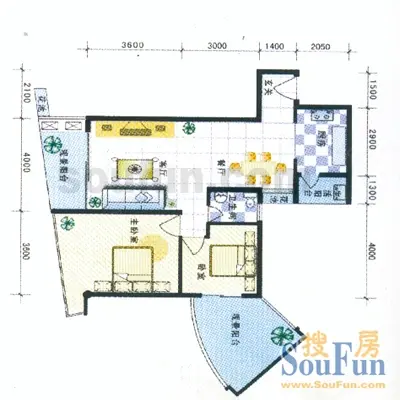 典雅麒龙山水户型图