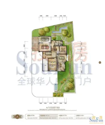棕榈滩别墅户型图