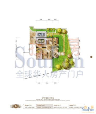 棕榈滩别墅户型图