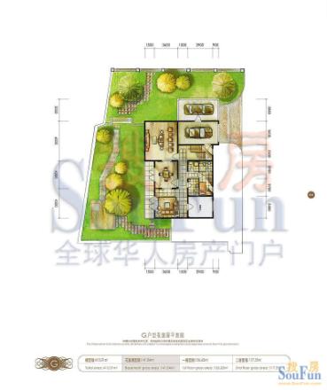 棕榈滩别墅户型图