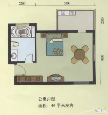 神池花园别墅户型图