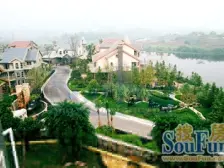 西郊庄园纯独栋小区,一线临湖独栋别墅!