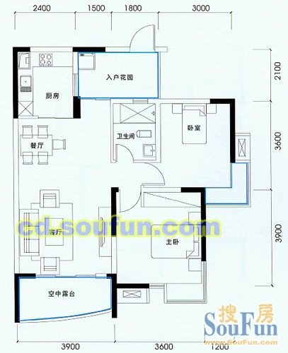 户型图1/1