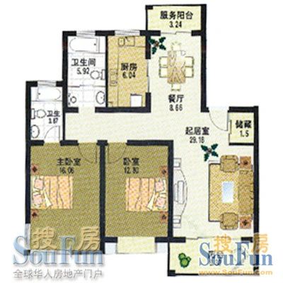 银光苑户型图