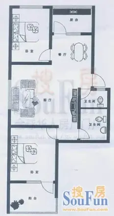 前龙小区户型图