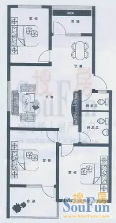 前龙小区户型图