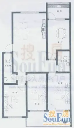 前龙小区户型图