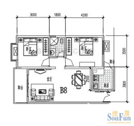 全泰南州明珠户型图