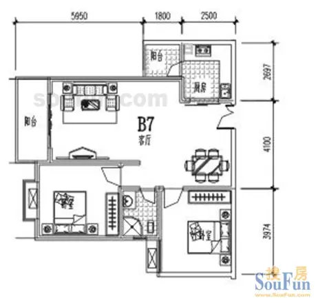 全泰南州明珠户型图