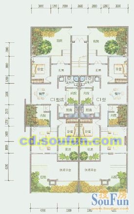 上善栖别墅户型图