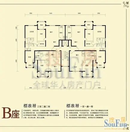 人济庄园户型图