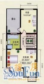 锦园别墅(呼兰)户型图