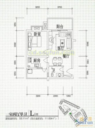 丽都半岛户型图