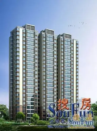 龙城花园别墅实景图