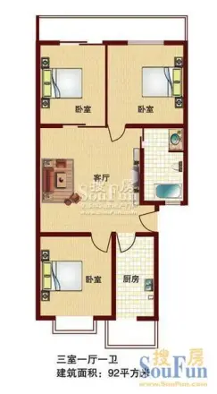 兴谷家园户型图