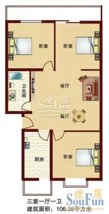 兴谷家园户型图