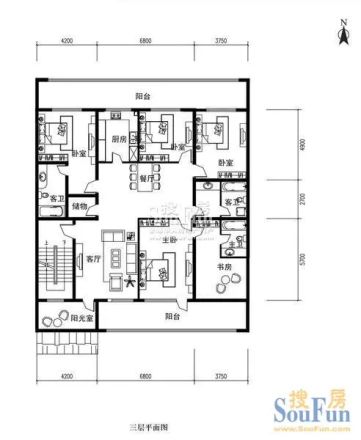 田园牧歌户型图