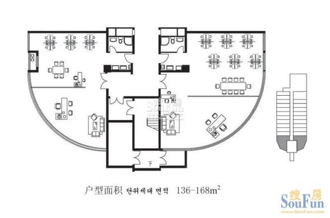 青岛启阳国际户型图