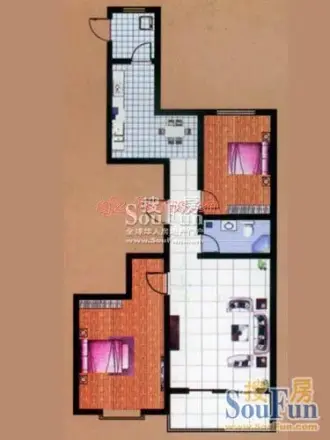 理想城小区户型图
