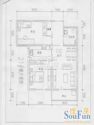 花园怡都户型图
