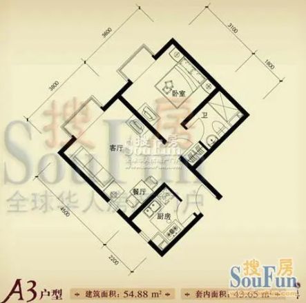 珠江奥古斯塔城邦户型图