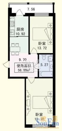 香江月精品名座户型图