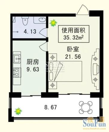 香江月精品名座户型图