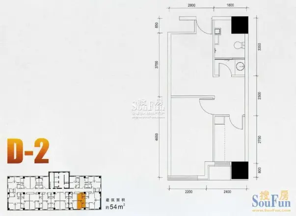 万达广场石景山户型图