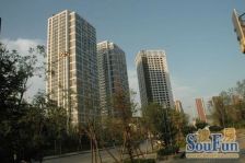 橘墅花园联排别墅阳面临湖大院毛坯设计空间无限