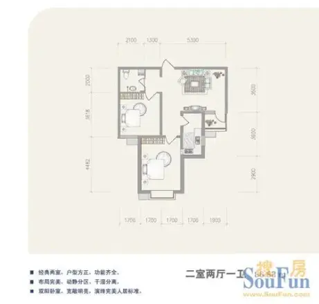 白金公馆户型图