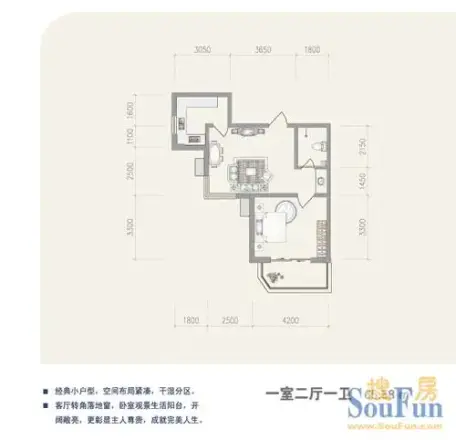 白金公馆户型图