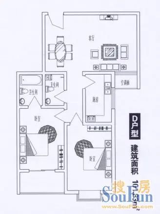 芳林新村户型图
