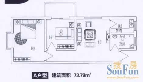 芳林新村户型图