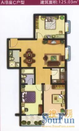 芳林新村户型图