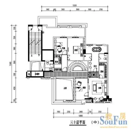 天山新公爵户型图